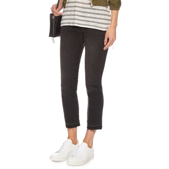 Current/Elliott Denim - CURRENT/ELLIOTT “the cropped straight” let out hem